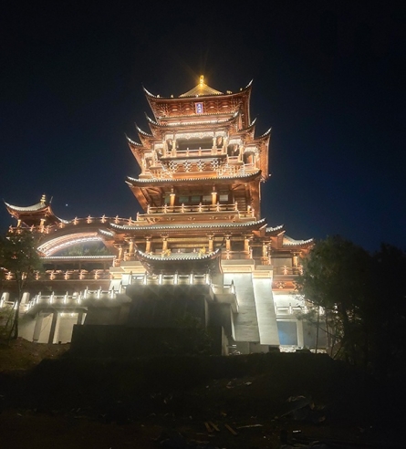 義烏鳳翔展陳景觀建筑亮化工程