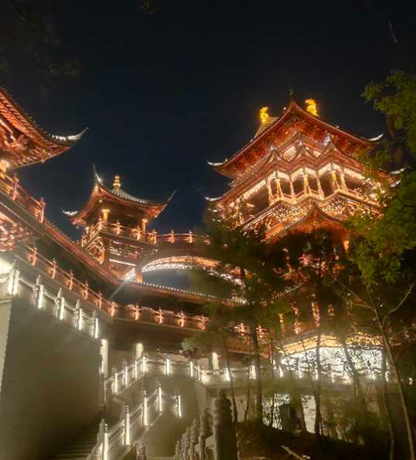 義烏鳳翔展陳景觀建筑亮化工程